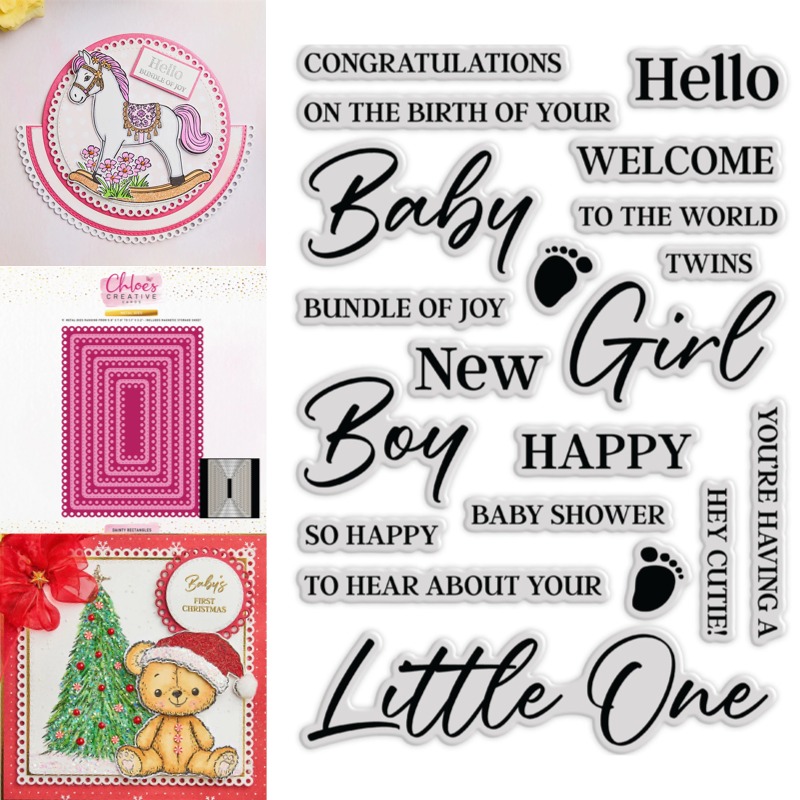 Baby Food Book - Bunny Rattle Blocks Baby Girl Metal