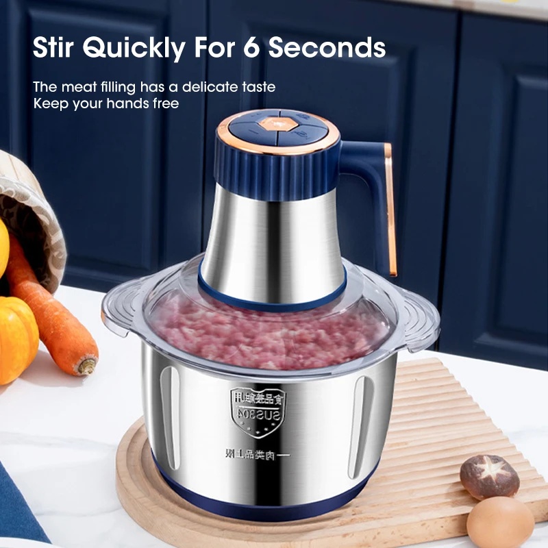 5L Electric Meat Grinders 304  - Baby Food For 2 Year Old 评论和价格