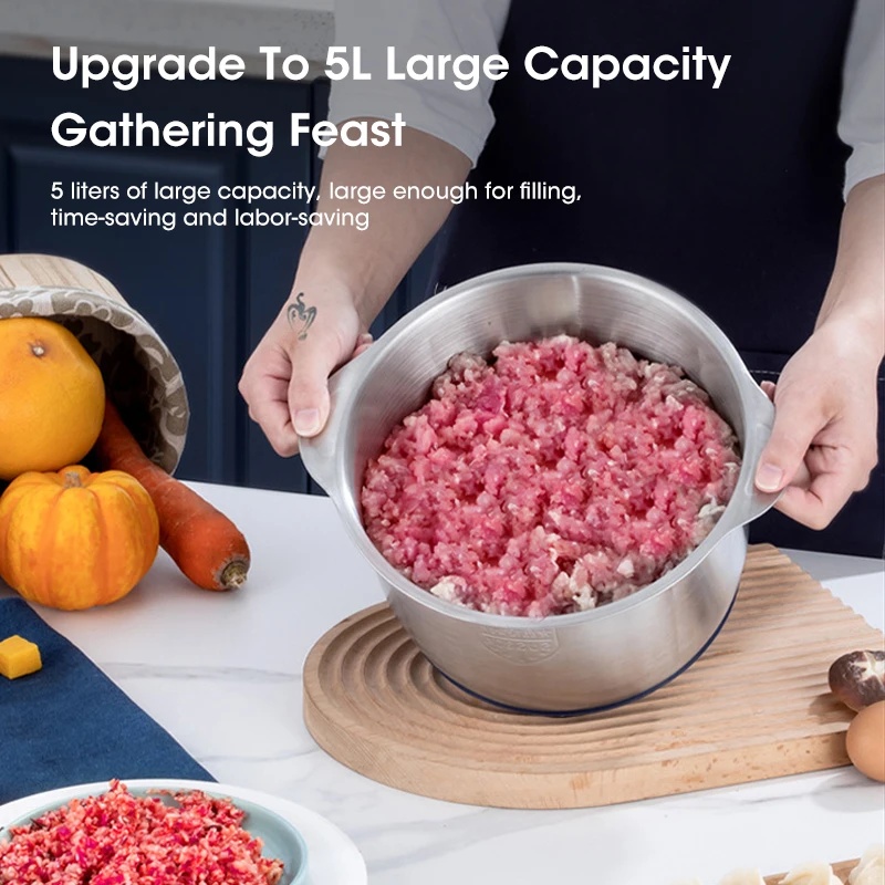 5L Electric Meat Grinders 304  - Baby Food For 2 Year Old 评论和价格