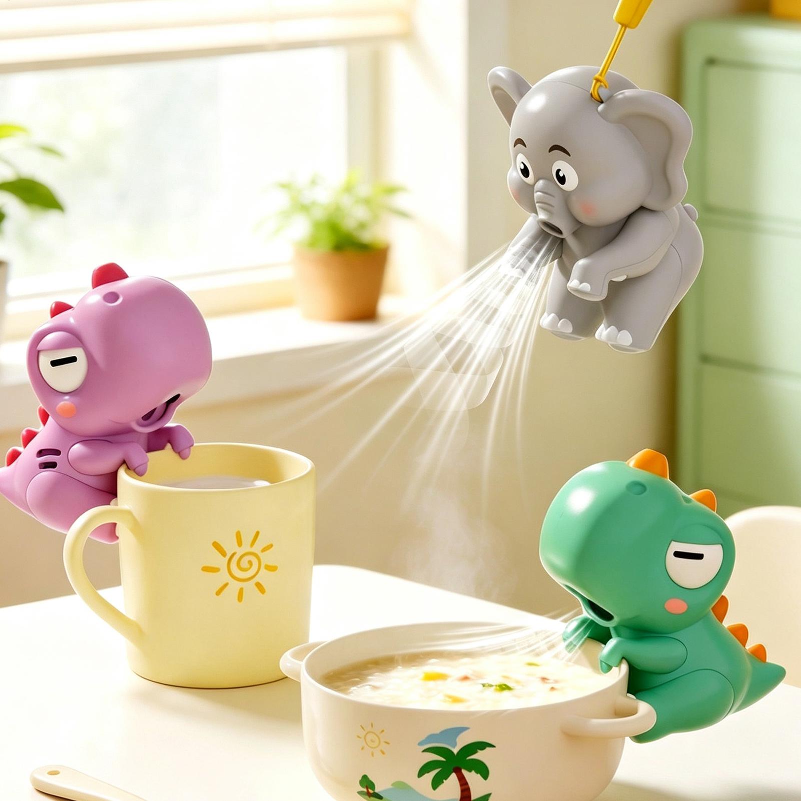 Mini Elephant Food Cooler Fan  - Baby Food For 2 Year Old 评论和价格