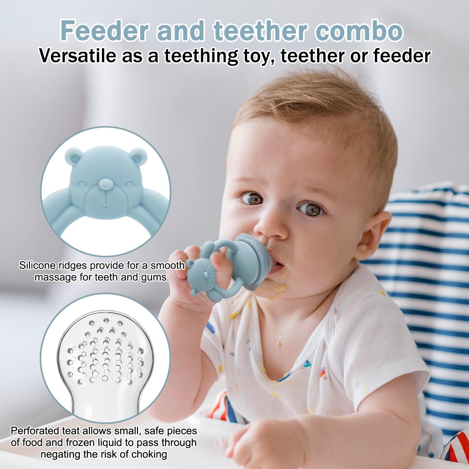 Baby Fruit & Food Feeder Pacif - Baby Food For 2 Year Old 评论和价格
