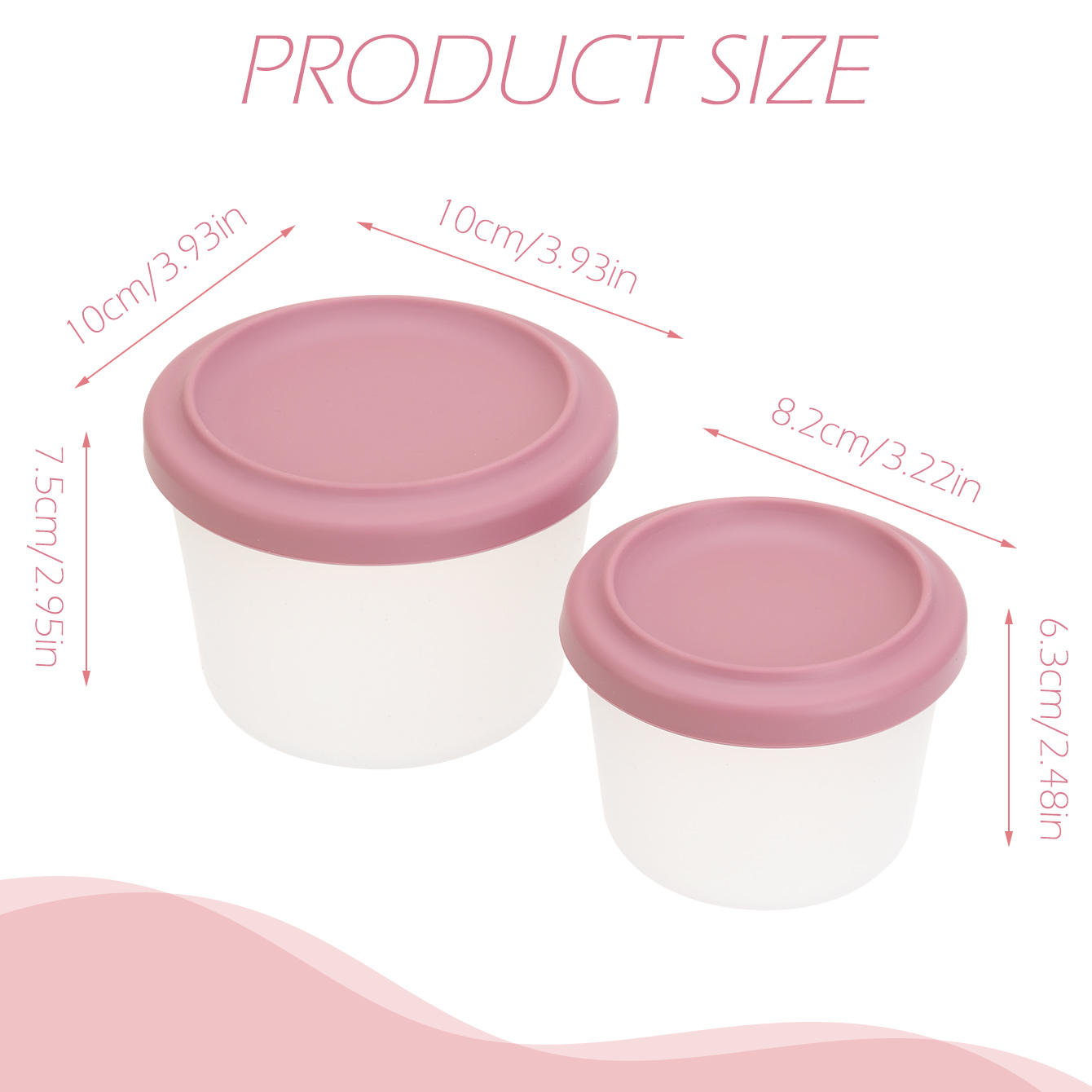 2PCS BPA Free Baby Food Storag - Baby Food Hero 评论和价格