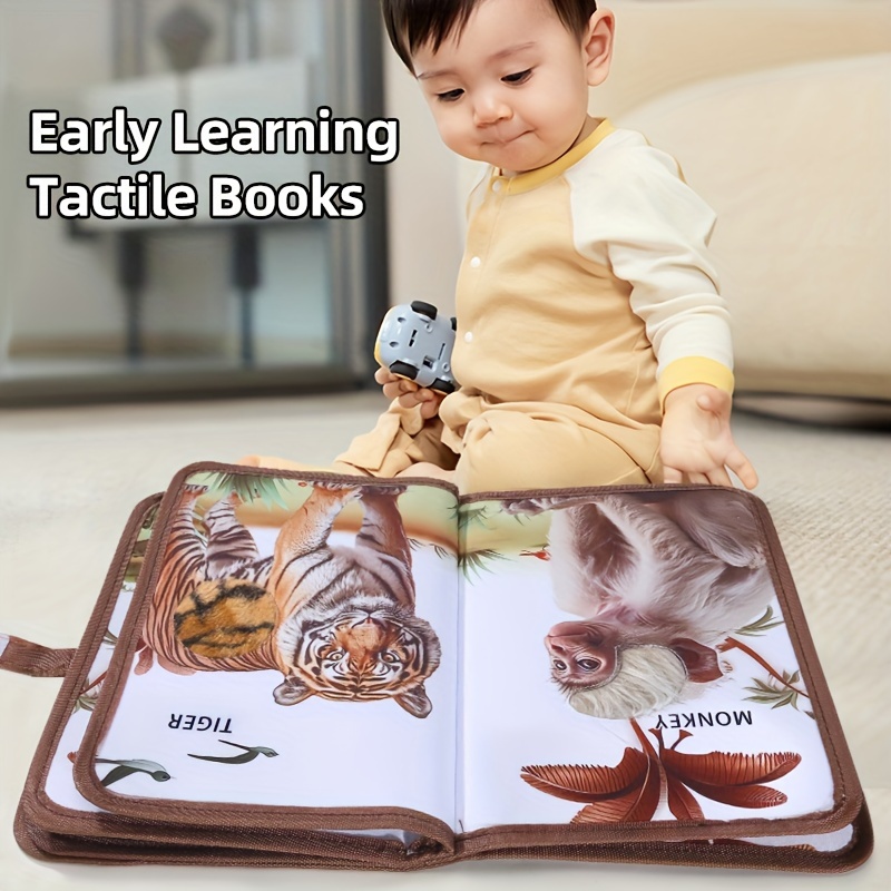 1pc,Baby Touch Book, Sensory T - Baby Food Book 评论和价格