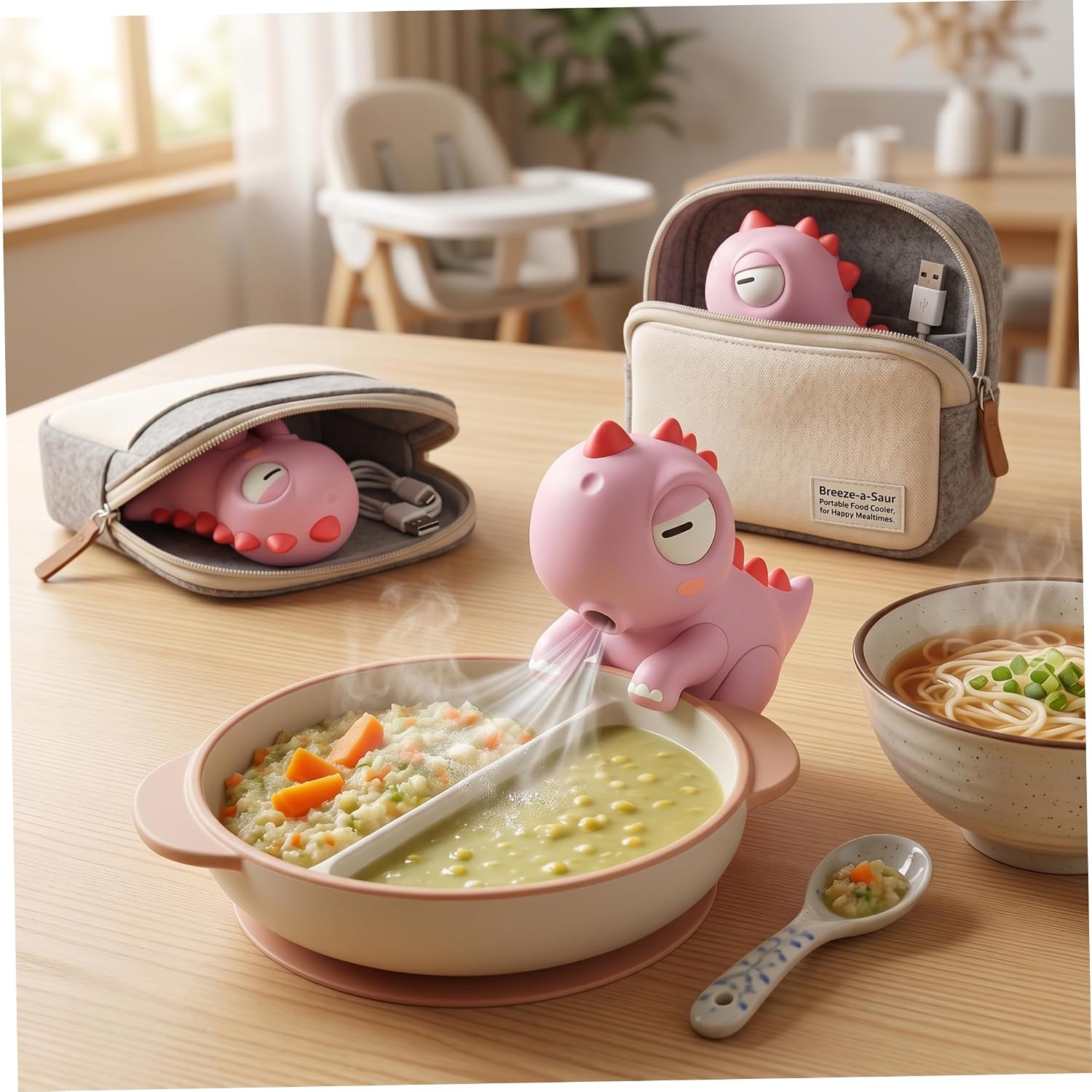 Cute Elephant Mini Fan Baby Fe - Baby Food For 2 Year Old 评论和价格