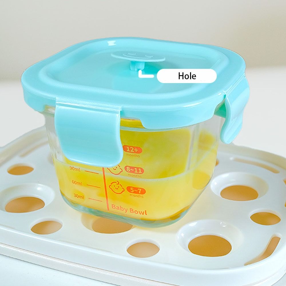 Simple 170ml Food Storage Box  - Baby Food Glass Jar 评论和价格