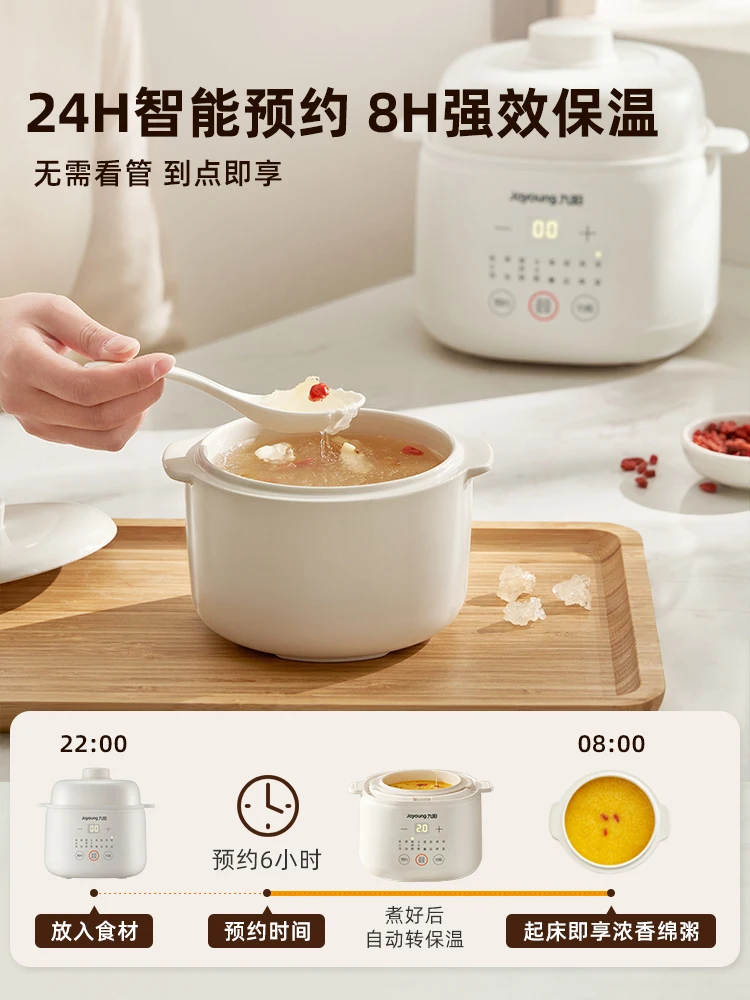 220V Electric Stewpot Ceramic  - Baby Food Steamer 评论和价格