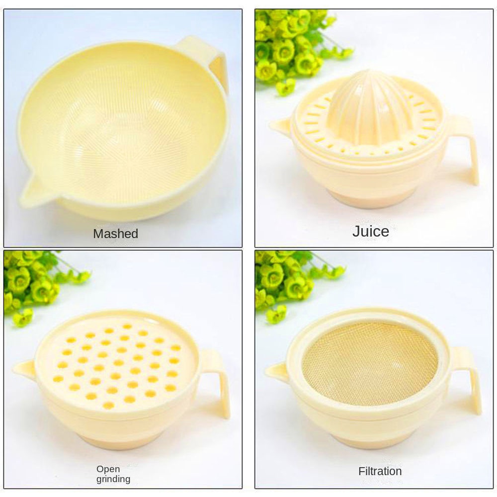 7Pcs Portable Food Grinding Bo - Baby Food Bowl 评论和价格