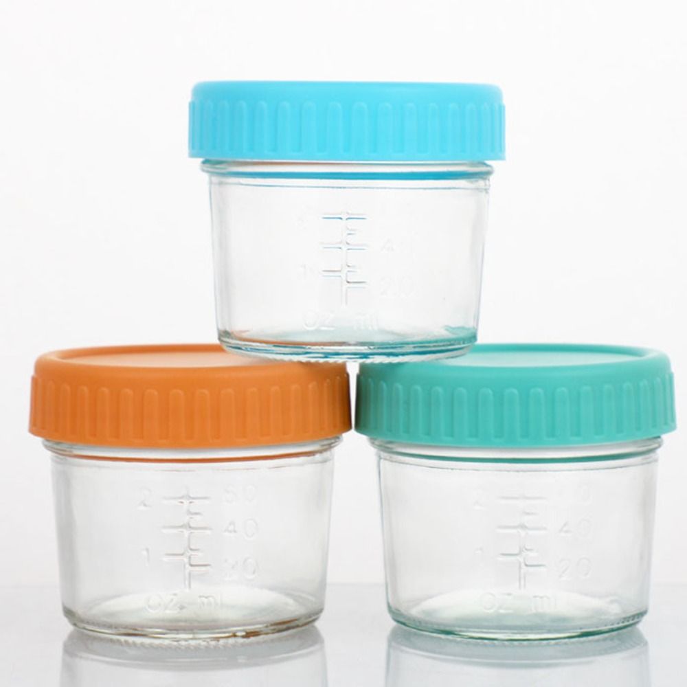 6pcs Multipurpose Glass Baby F - Baby Food Glass Jar 评论和价格
