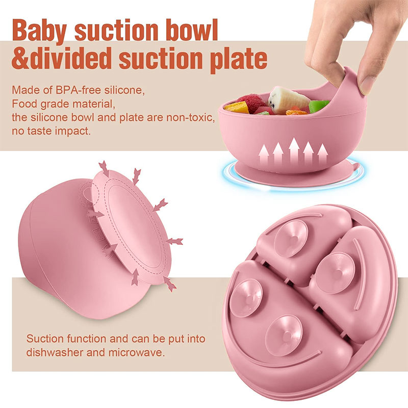 Children's silicone tableware  - Baby Food For 2 Year Old 评论和价格