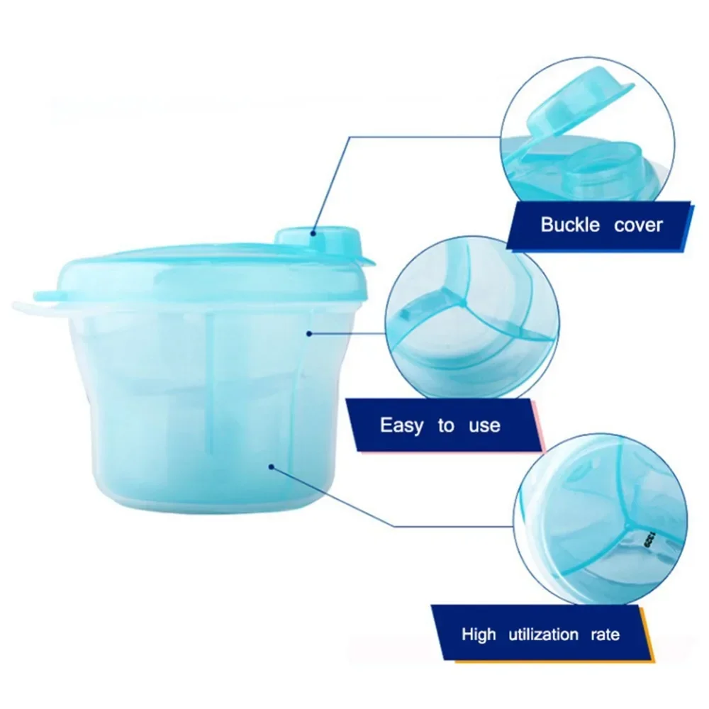3-grid Portable Formula Dispen - Baby Food Glass Jar 评论和价格
