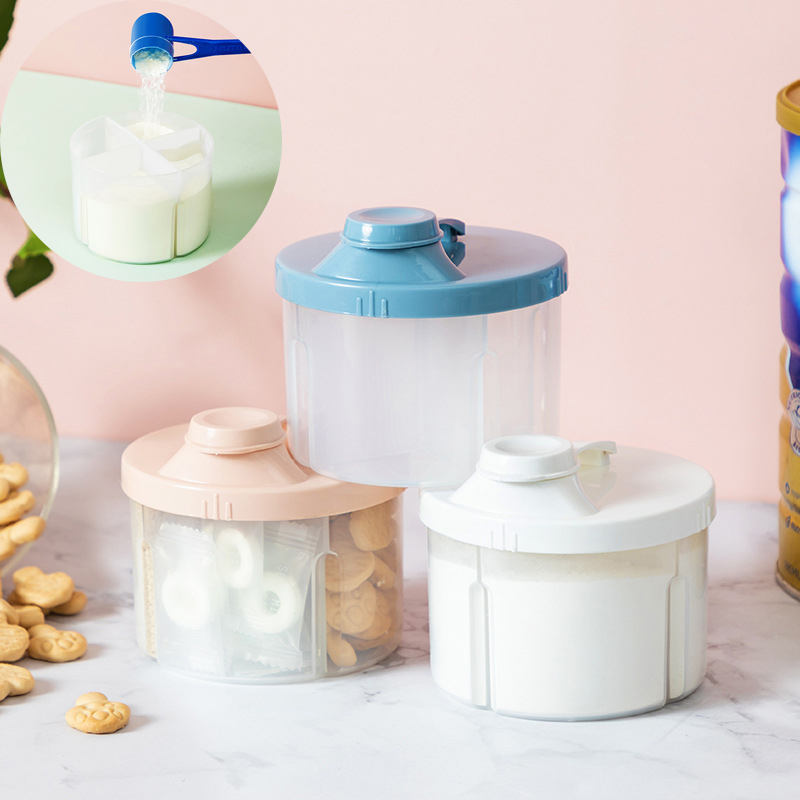 4 Grid Portable Baby Food Stor - Baby Food Glass Jar 评论和价格