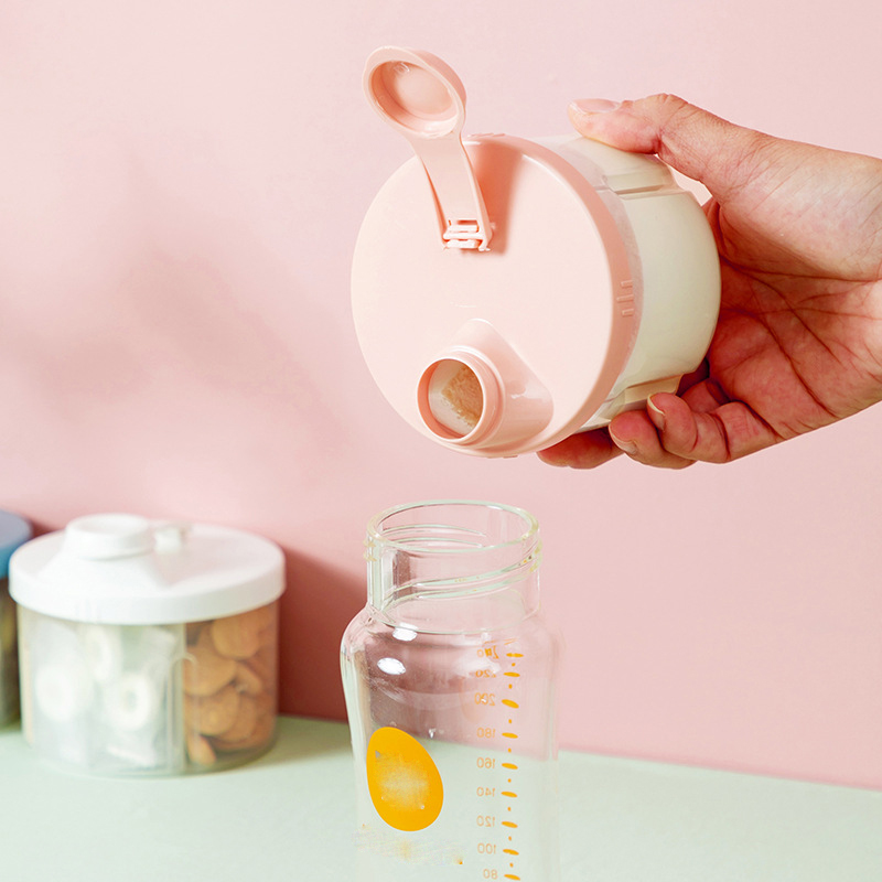 4 Grid Portable Baby Food Stor - Baby Food Glass Jar 评论和价格