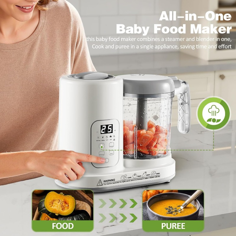 Baby Food Maker Steamer Blende - Baby Food Steamer 评论和价格