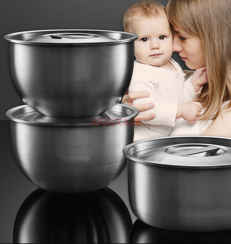 900ml 304 stainless steel baby - Baby Food Bowl 评论和价格