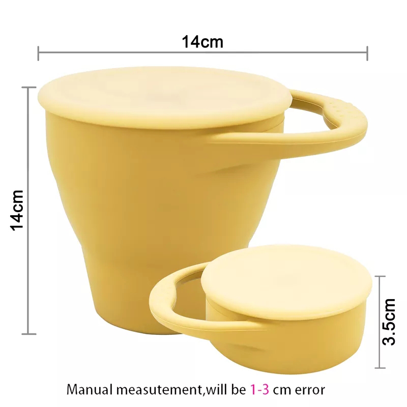 Baby Snack Cup Collapsible Sil - Baby Food Hero 评论和价格