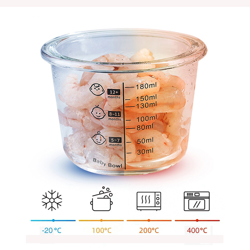 180ml Glass Baby Food Storage  - Baby Food Hero 评论和价格