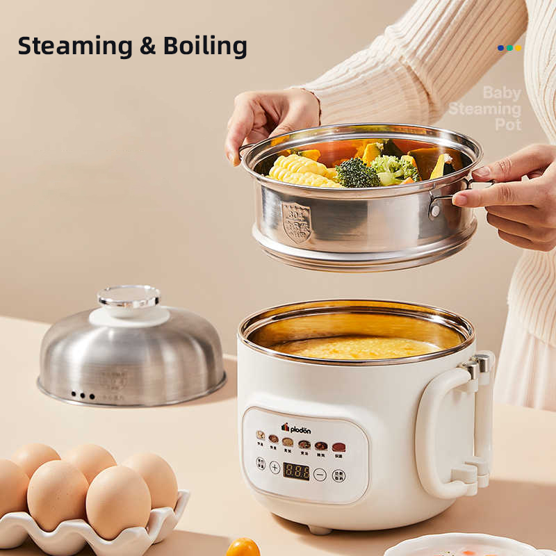 1.6L Electric Cooking Pot Mult - Baby Food Steamer 评论和价格