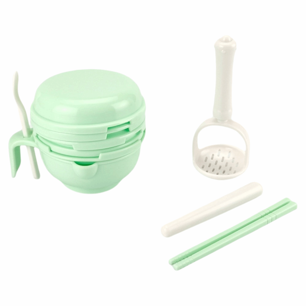 Solid color Baby Food Grinding - Baby Food Bowl 评论和价格