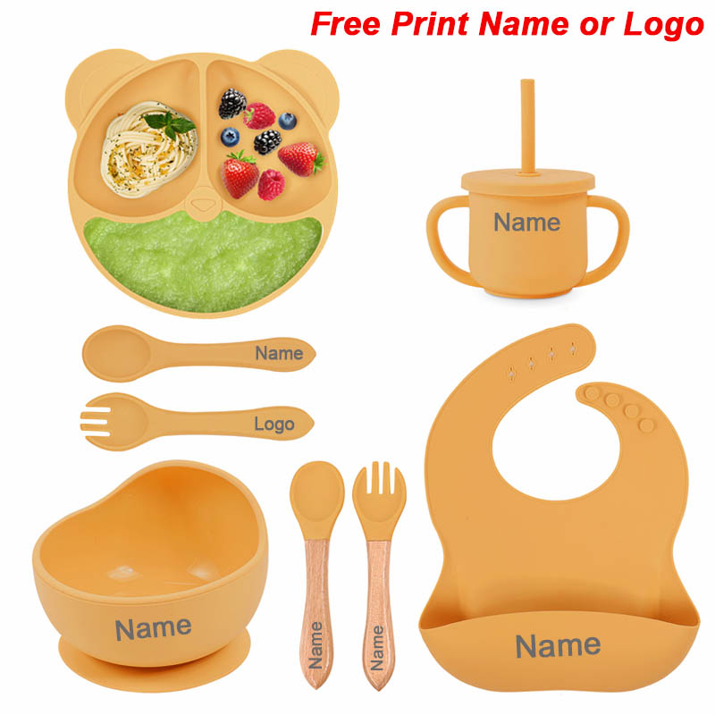 Feeding Set Silicone For Baby  - Baby Food Bowl 评论和价格