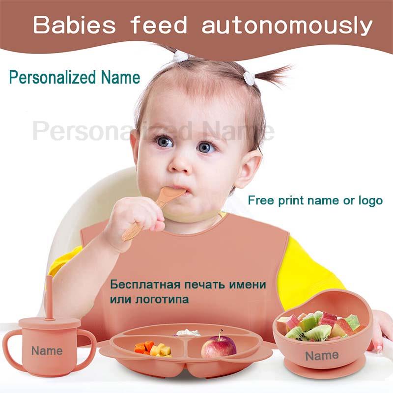 Feeding Set Silicone For Baby  - Baby Food Bowl 评论和价格